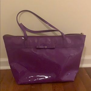 Gently used Kate Spade purple purse